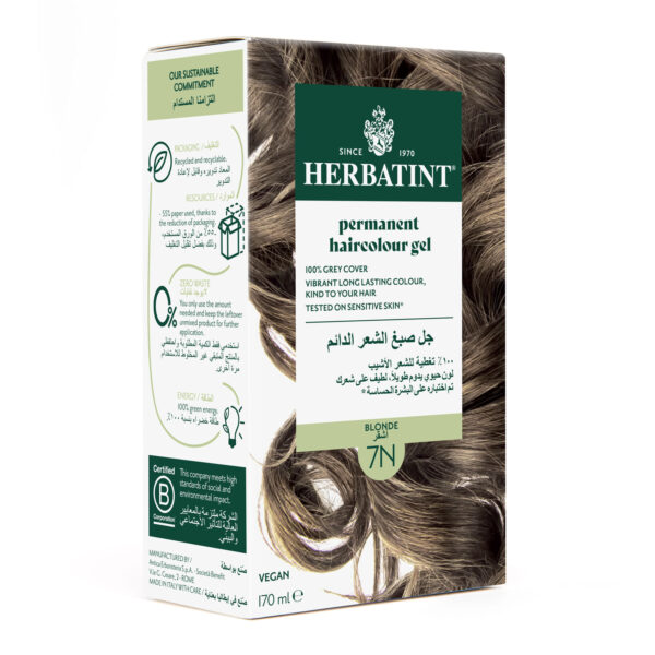 Juuksevärv Blond 7N