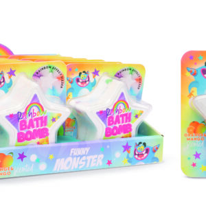 Funny Monsters Rainbow kihisev vannitäht 130 gr 41.682.00
